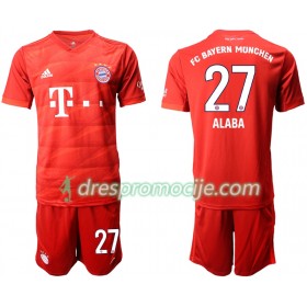 FC Bayern München Dres ALABA 27 Dječji Domaći 2019/20 Kratkih Rukava